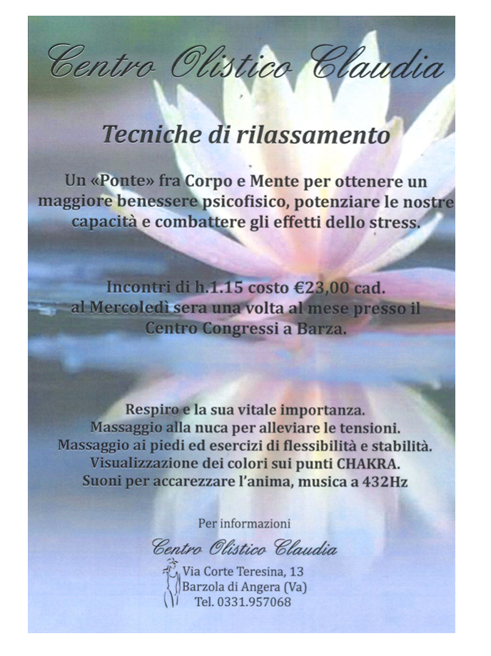 Tecniche di rilassamento